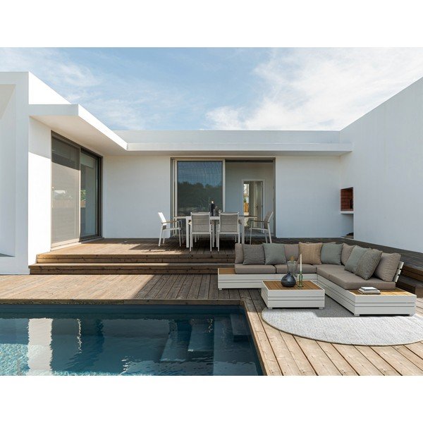 Aluminiowy stół ogrodowy 90x140 cm Elias   – Bizzotto-image-4