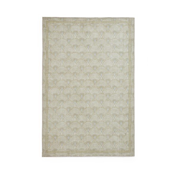 Jasnozielony dywan odpowiedni do prania 122x170 cm Deco Peacock – Catherine Lansfield