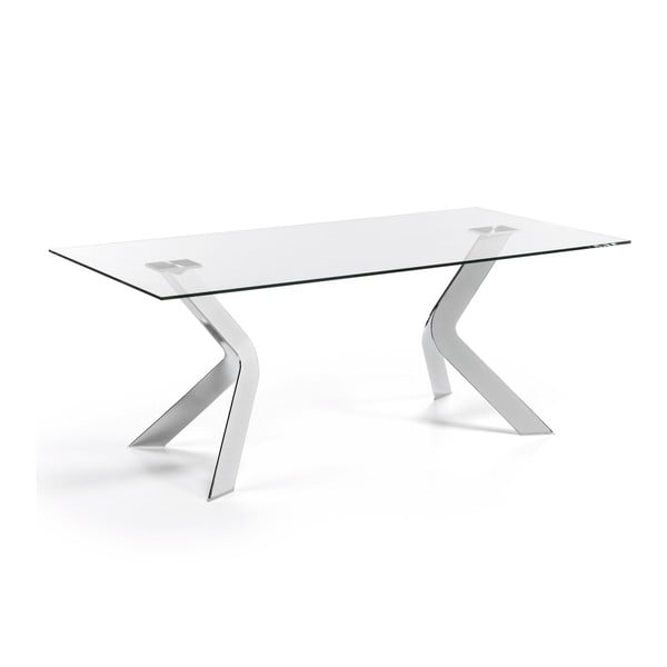 Stół z metalowymi nogami La Forma Virginia