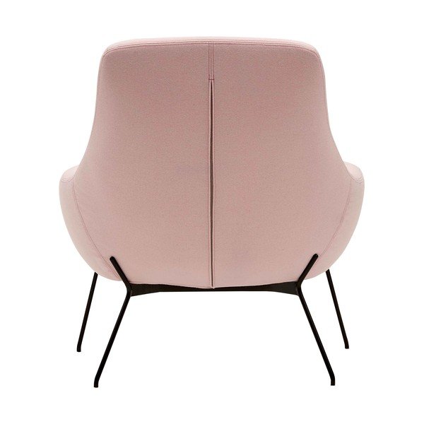 Jasnoróżowy fotel Softline Noomi-image-4