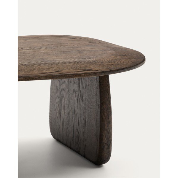 Stolik z litego drewna dębowego 70x71 cm Pirita – Kave Home-image-4