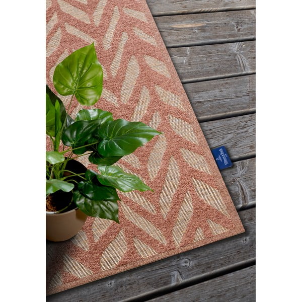 Ceglasty dywan odpowiedni na zewnątrz z włókien z recyklingu 200x290 cm Georgette – Villeroy&Boch-image-2