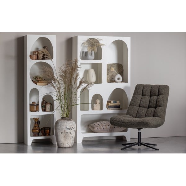 Biały regał 48x180 cm Caz – WOOOD-image-1