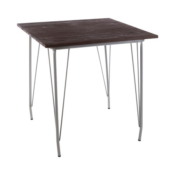Stół z litego drewna wiązu ø 80 cm District – Premier Housewares