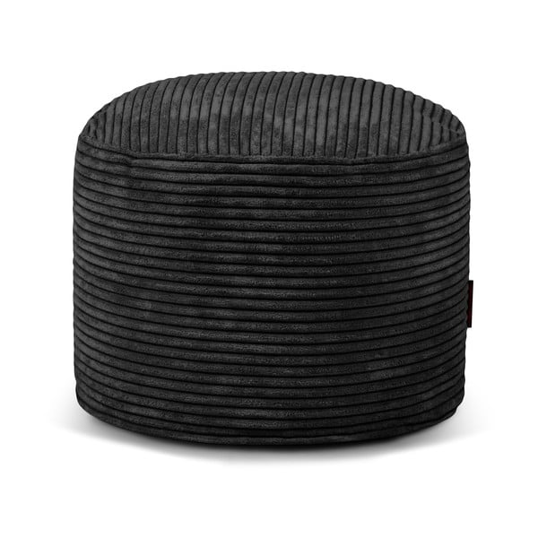 Czarny sztruksowy worek do siedzenia Mini – SLOWDOWN