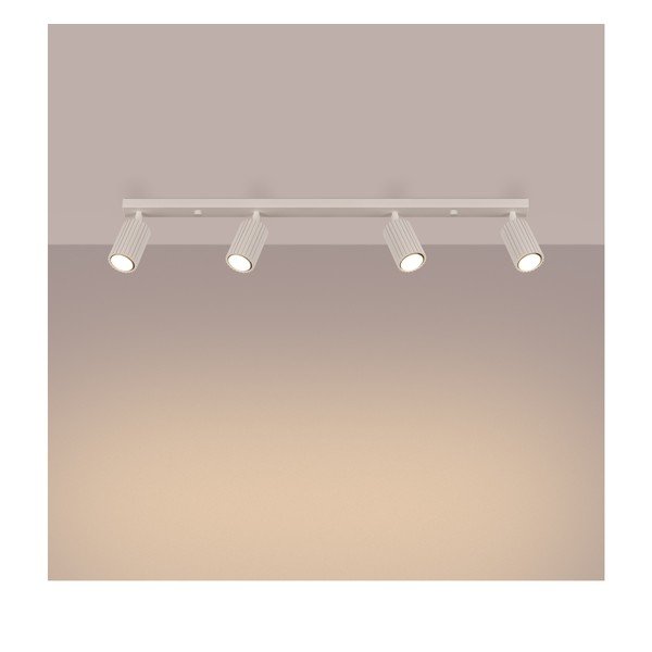 Kremowa lampa punktowa 6,5x81 cm Gleam – Sollux-image-2