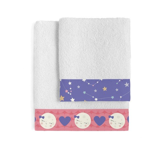 Zestaw 2 ręczników Happynois Moon Dream