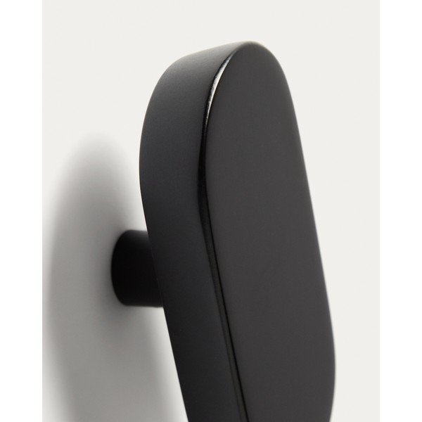 Czarne ścienne haczyki zestaw 2 szt. z litego drewna bukowego Arely – Kave Home-image-3