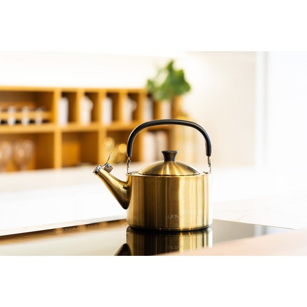 Czajnik ze stali nierdzewnej w kolorze złota 1,5 l Diamante – Vialli Design-image-2