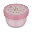 Jasnoróżowy plastikowy pojemnik śniadaniowy dla dzieci Fairy Garden by Little Dutch – Mepal