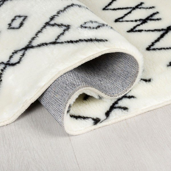 Biały dywan odpowiedni do prania 120x170 cm Adil – Flair Rugs-image-2