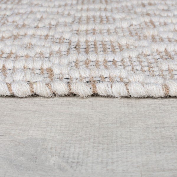 Jasnoszary wełniany dywan tkany ręcznie 80x150 cm Dream – Flair Rugs-image-4