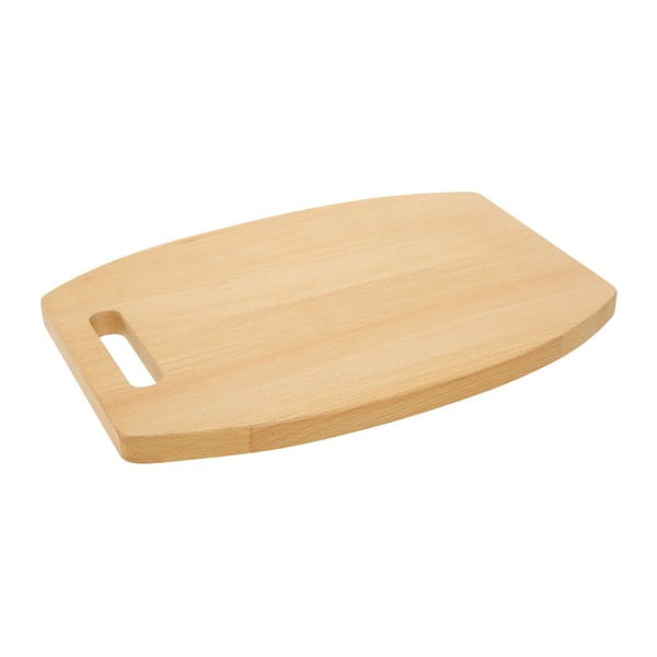 Deska z drewna bukowego Premier Housewares Curved, 26x36 cm