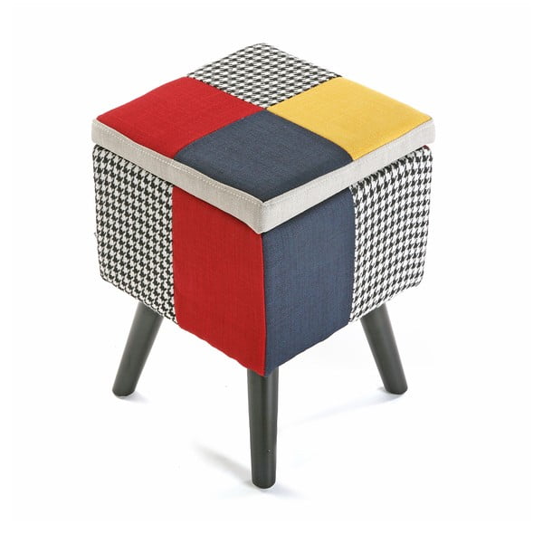 Taboret Patchwork Square