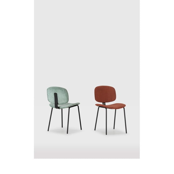 Bordowe krzesła zestaw 2 szt. Arus – Marckeric-image-1