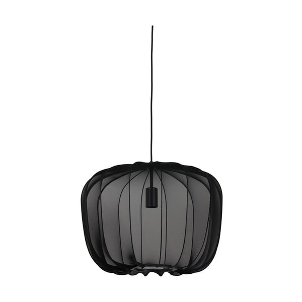 Czarna lampa sufitowa ø 50 cm Plumeria – Light & Living