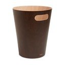 Brązowy biurowy kosz na śmieci 7,5 l Woodrow – Umbra