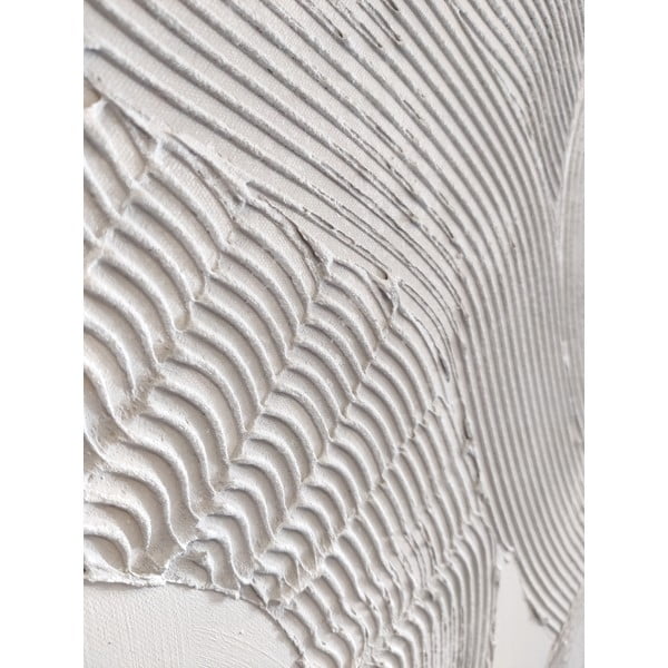 Ręcznie malowany obraz 90x120 cm White Sculpture – Malerifabrikken-image-2