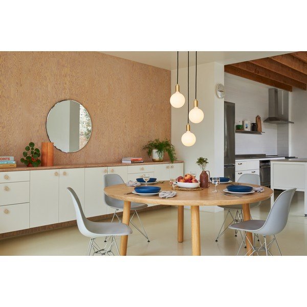Lampa wisząca w kolorze brązu ze ściemniaczem ø 25 cm Triple Pendant – tala-image-3