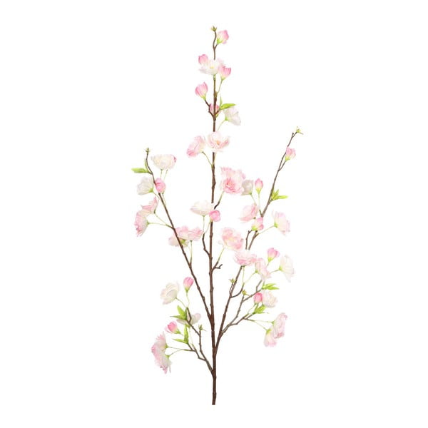 Sztuczna gałązka z biało-różowymi kwiatkami Ixia Cherry
