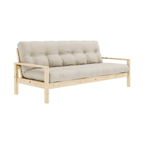 Beżowa rozkładana sofa 205 cm Knob – Karup Design-image-3