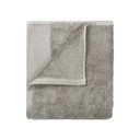 Szare bawełniane ręczniki frotte zestaw 4 szt. 30x30 cm Riva – Blomus