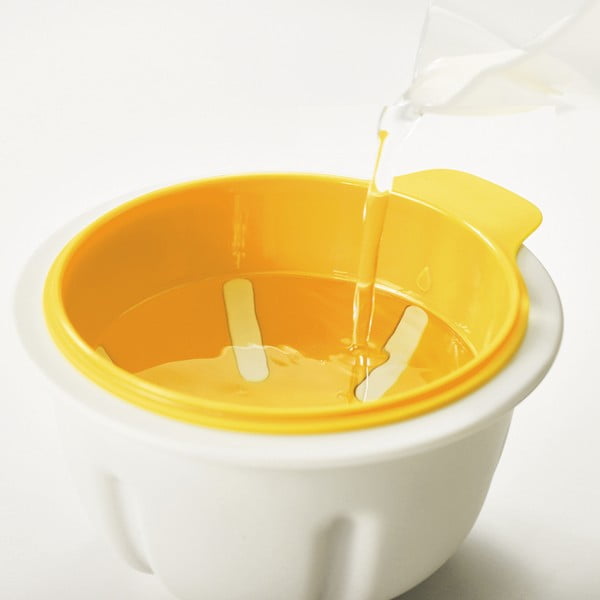 Żółte naczynie do jajek w koszulkach Joseph Joseph M-Poach-image-1