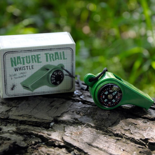 Gwizdek z wbudowanym termometrem i kompasem Rex London Nature Trail-image-1