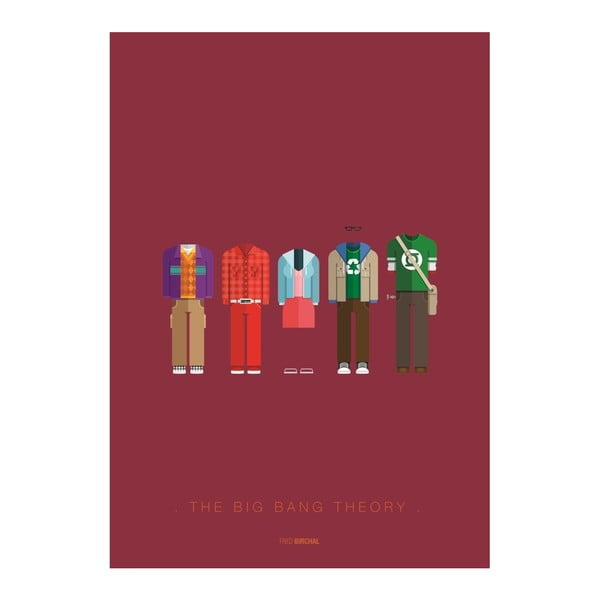 Plakat
  Costume Artwork Big Bang Theory