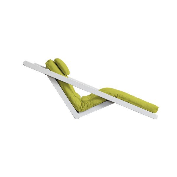 Szezlong rozkładany Karup Figo White/Pistacie-image-4