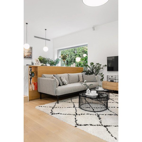 Beżowo-czarny dywan Mint Rugs Hash, 160x230 cm-image-3