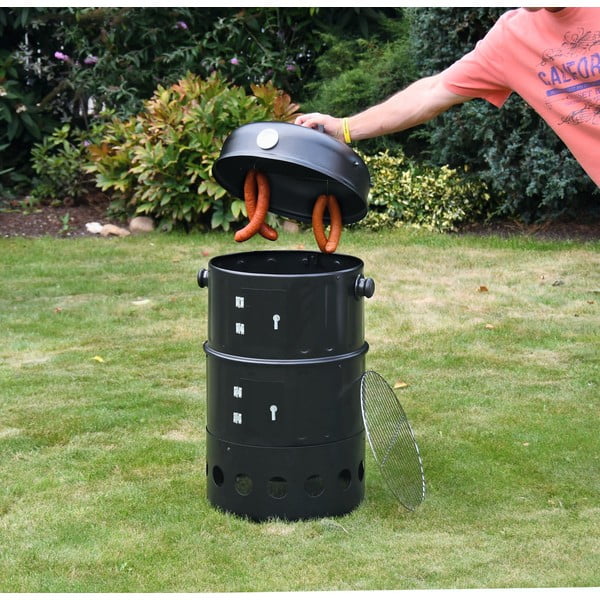 Grill z wędzarnią na węgiel drzewny Cattara Pisa, ø 40 cm-image-1