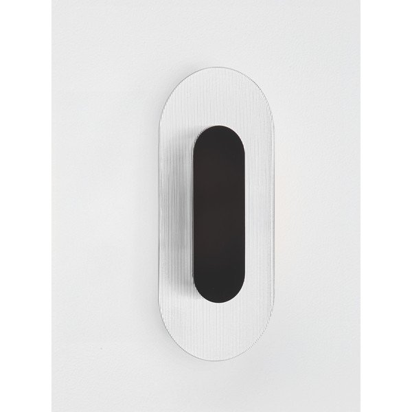 Metalowy kinkiet LED w kolorze matowej czerni Vetrio – Nova Luce-image-4