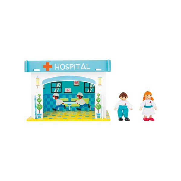 Dziecięcy drewniany szpital Legler Playhouse Hospital-image-2