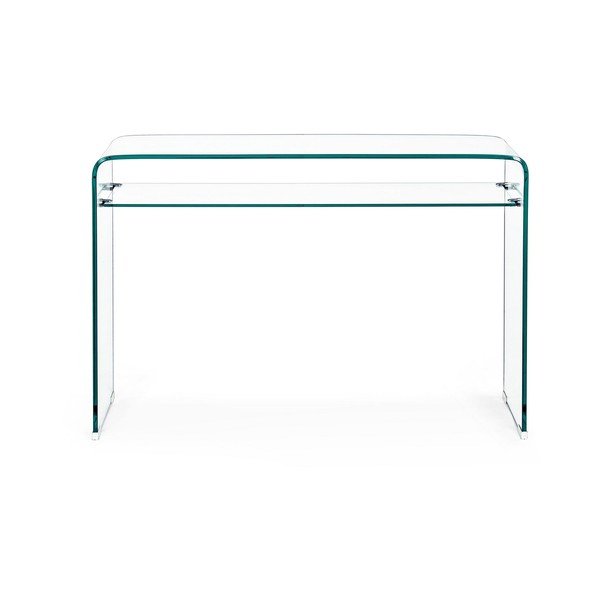 Szklana konsola 35x110 cm Iride – Bizzotto-image-2