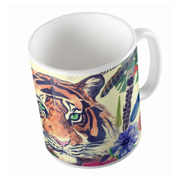 Ceramiczny kubek Tiger In Jungle, 330 ml