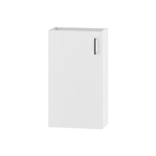 Biała niska wisząca szafka pod umywalkę 40x70 cm Oia – STOLKAR