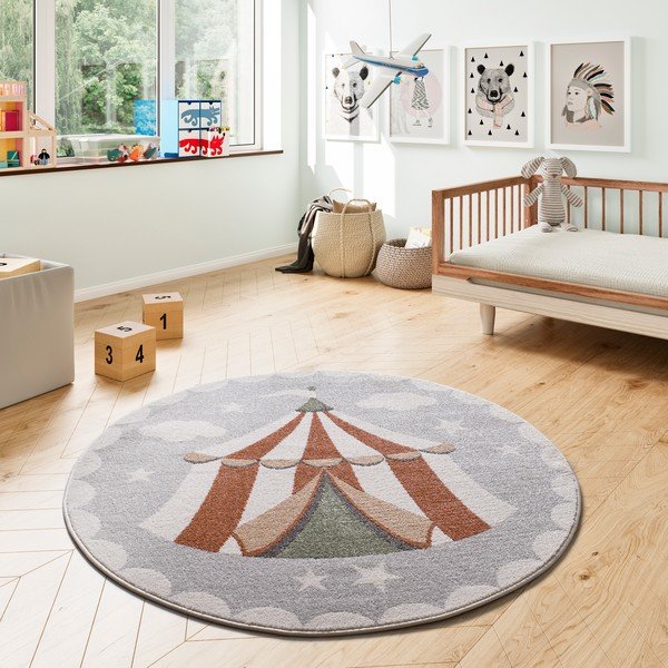 Dywan dziecięcy ø120 cm Beats – Universal-image-1