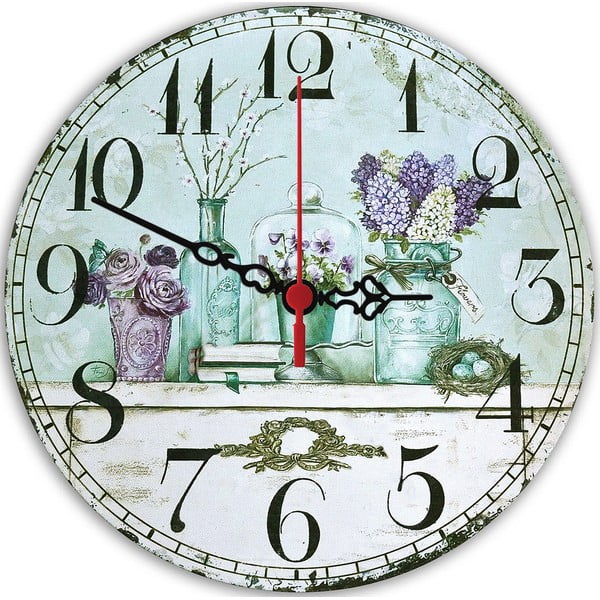 Zegar ścienny Violet, 30 cm