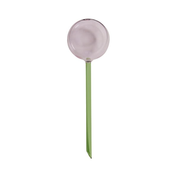 Zielono-różowa szklana kula nawadniająca Flora – Hübsch
