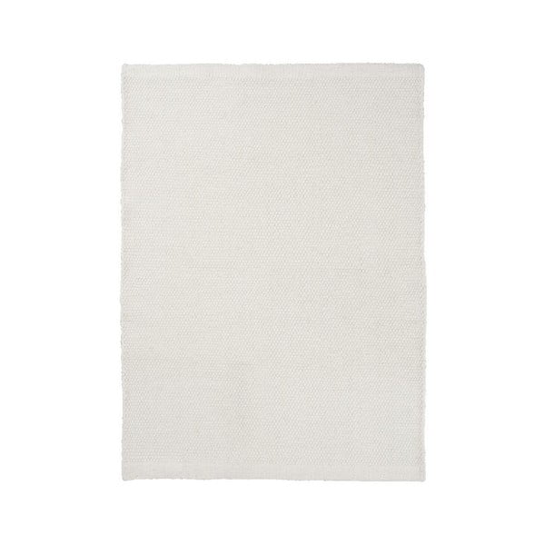 Dywan wełniany Asko White, 80x250 cm