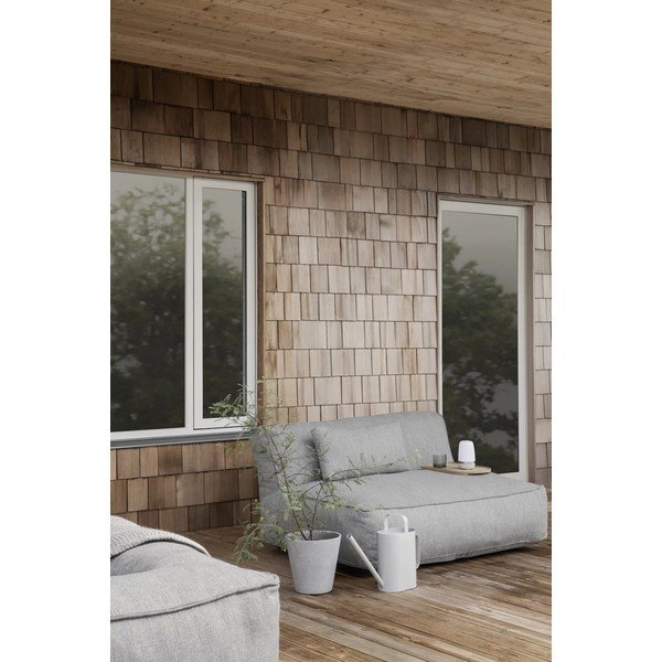 Szary moduł sofy ogrodowej (moduł środkowy) Grow – Blomus-image-1