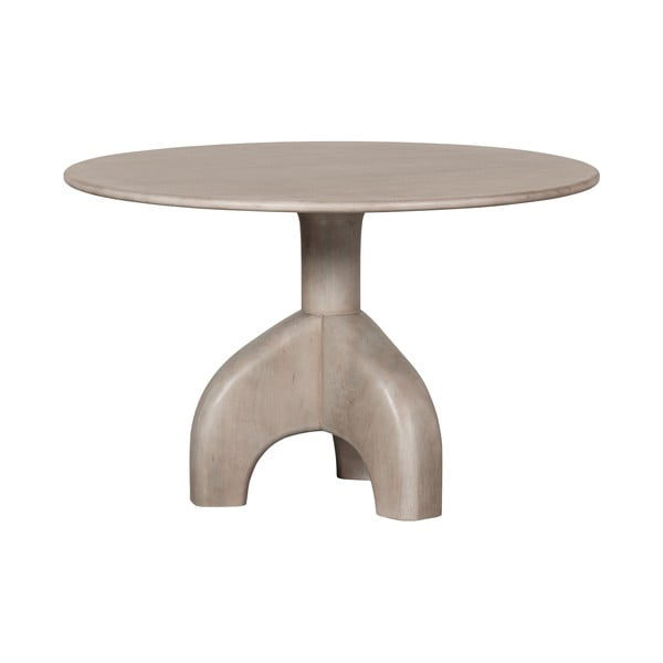 Okrągły stół z litego drewna mango ø 120 cm Smooth – BePureHome-image-1