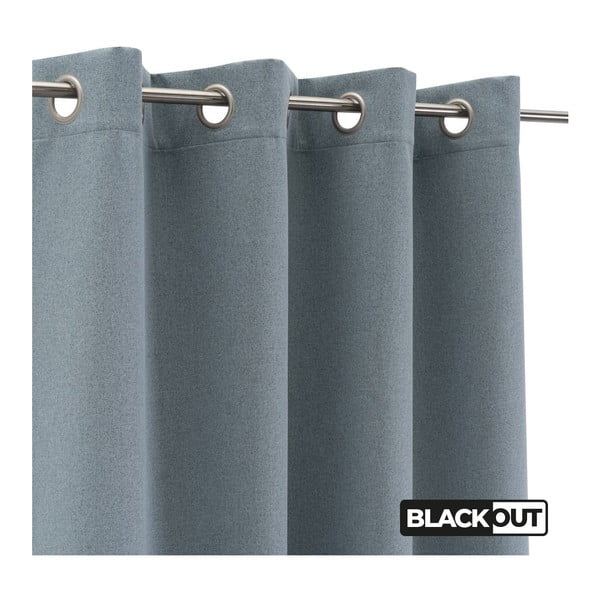 Szarozielona zasłona 135x260 cm Quality – Casa Selección-image-2