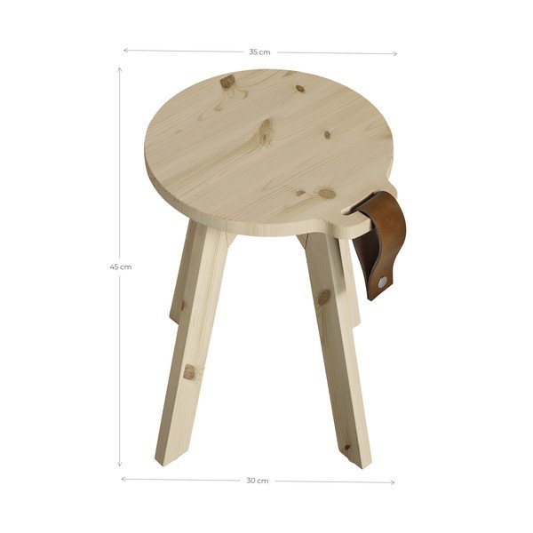 Stołek Says Who for Karup Design Country Natural-image-4