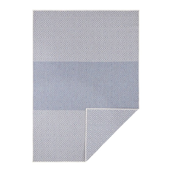 Niebieski dwustronny dywan zewnętrzny NORTHRUGS Borneo, 200x290 cm