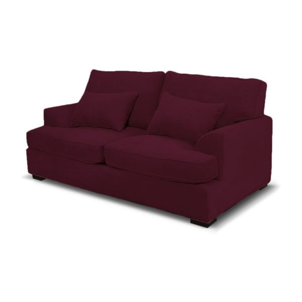 Fioletowa sofa trzyosobowa Rodier Ferrandine