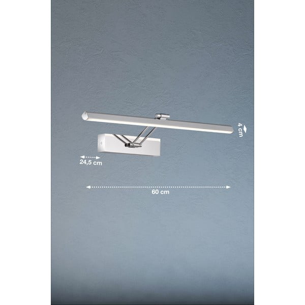 Kinkiet LED w kolorze srebra Baabe – Fischer & Honsel-image-3