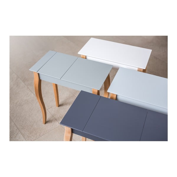 Żółta toaletka z lustrem Ragaba Dressing Table, dł. 105 cm-image-3