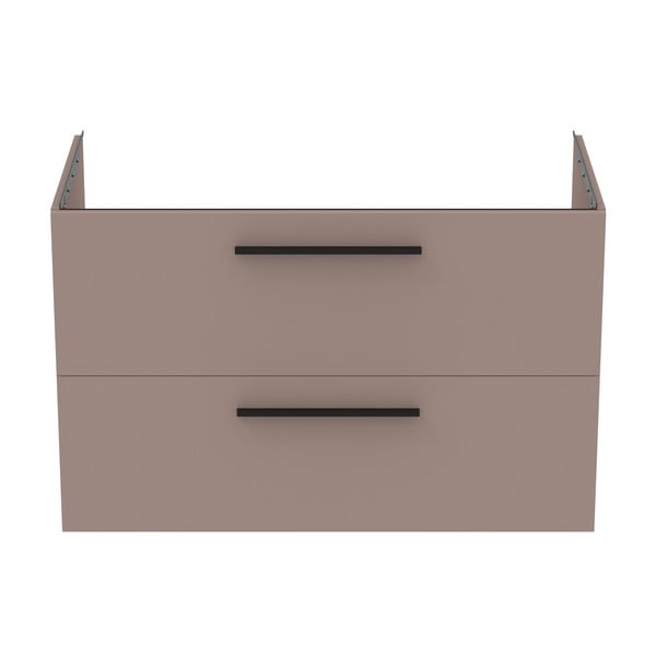 Szarobeżowa wisząca szafka pod umywalkę 100x63 cm i.Life B – Ideal Standard